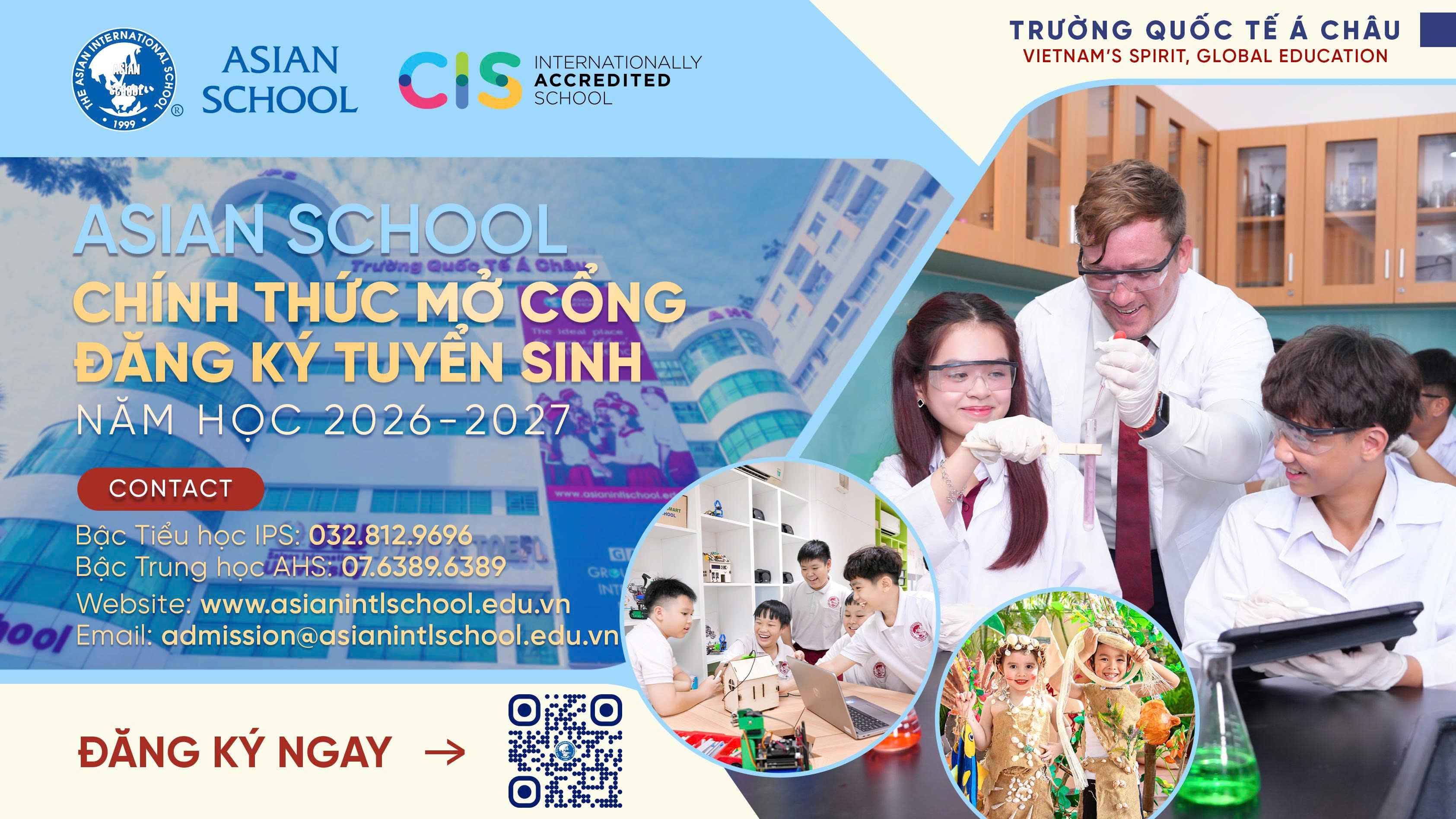 TH, THCS và THPT Quốc tế Á Châu